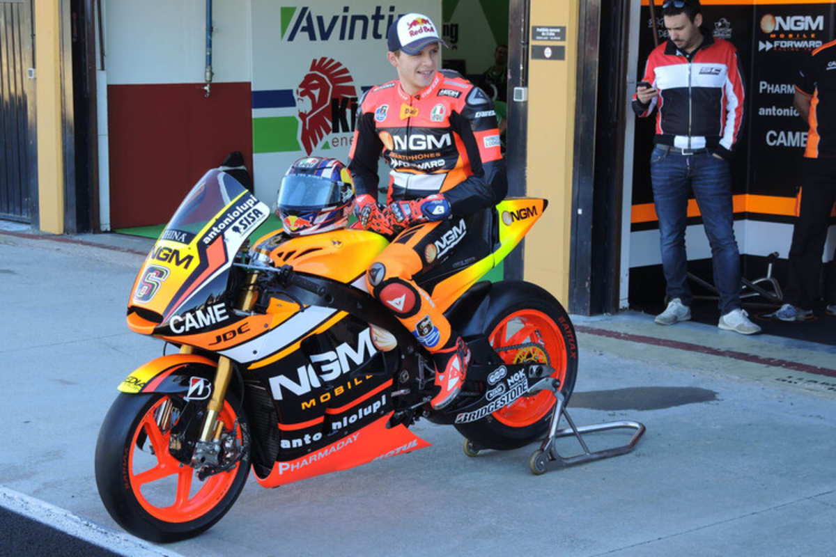 Stefan Bradl auf der Forward-Yamaha