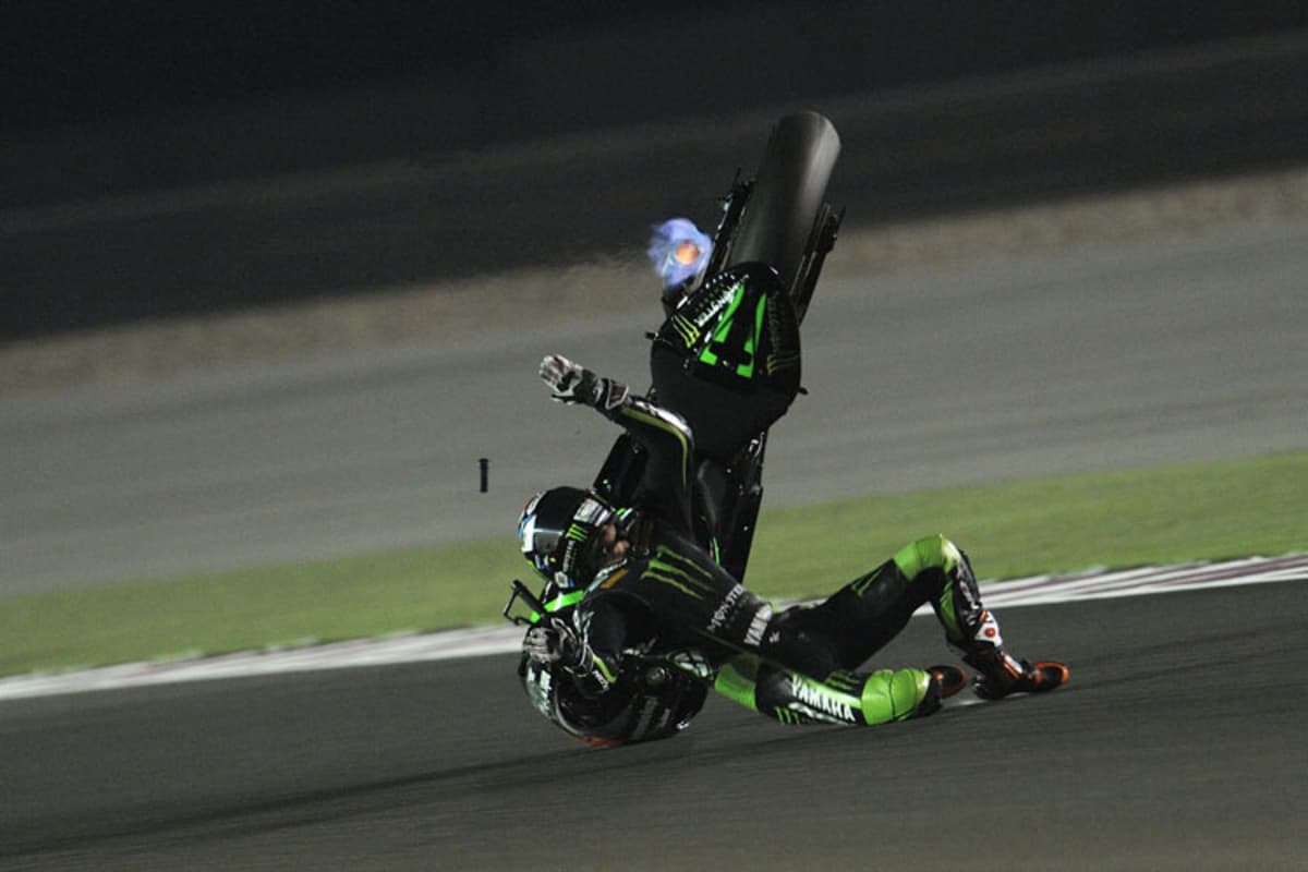 Die brutale Landung auf dem Asphalt