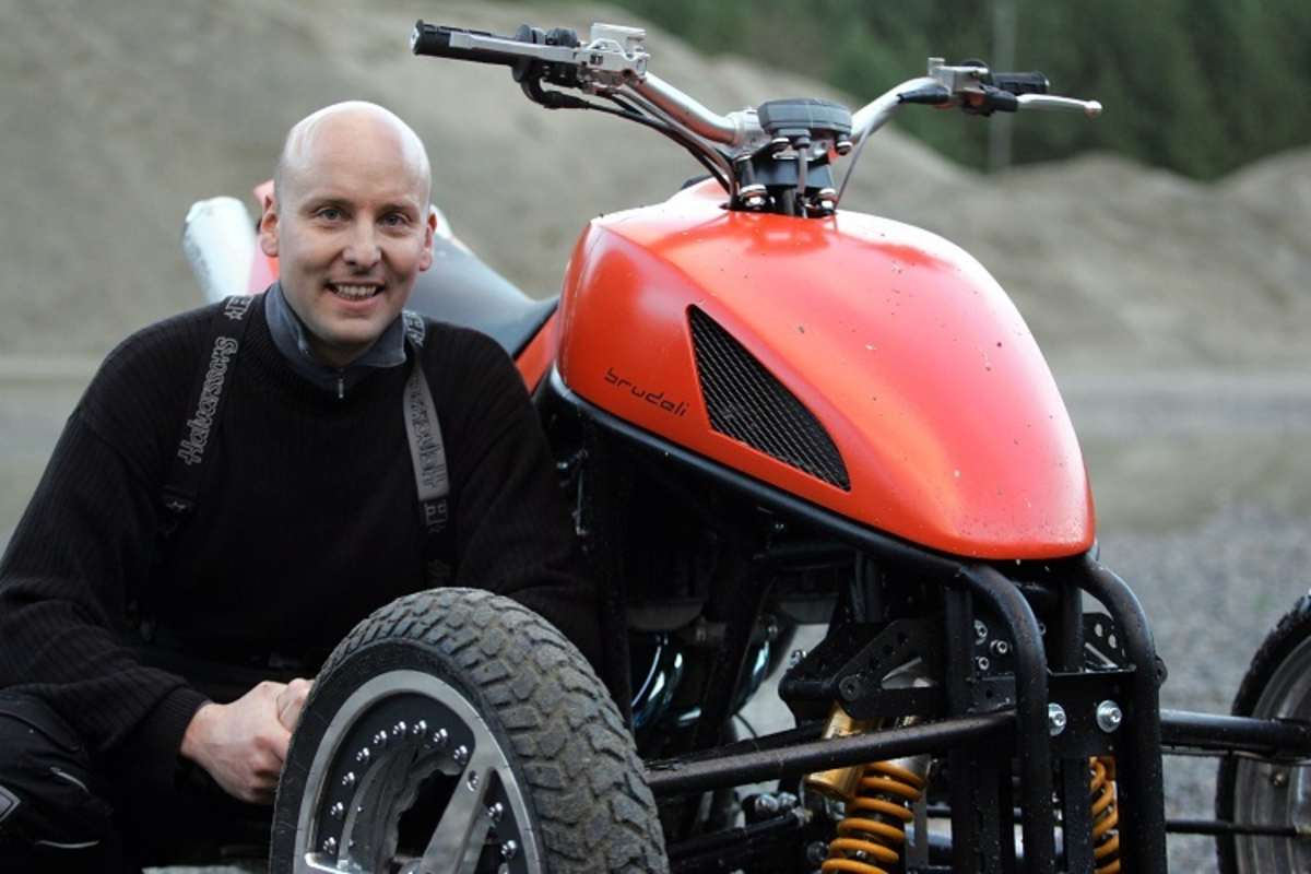 Findiger Tüftler: der Norweger Geir Bruneli