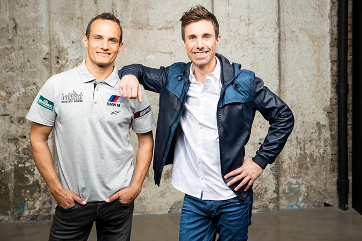 Kommentieren aus der Kabine: Alex Hofmann und Christian Brugger