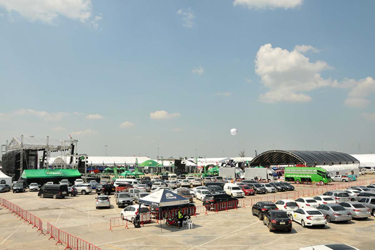 So sah es im Paddock aus