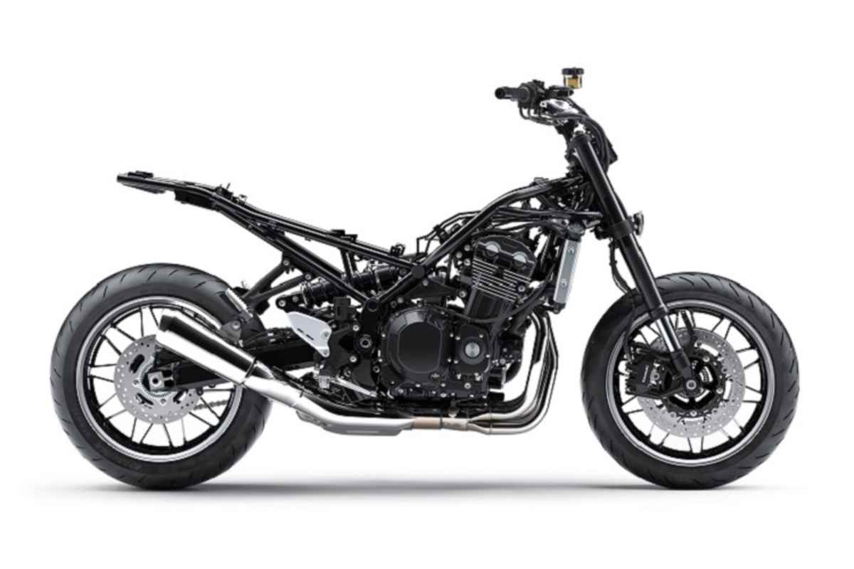 Basis ist die aktuelle Z 900, wobei zahlreiche Details geändert wurden