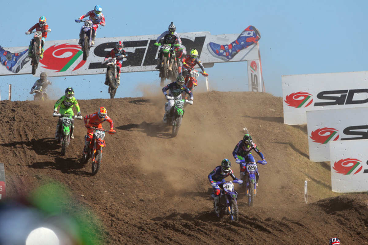 Antonio Cairoli (#222) hatte keinen guten Start