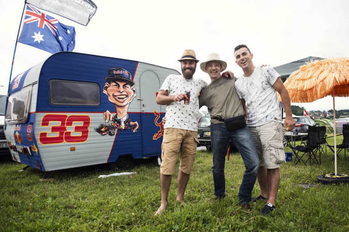 Auf dem Camping-Platz ist gute Stimmung garantiert