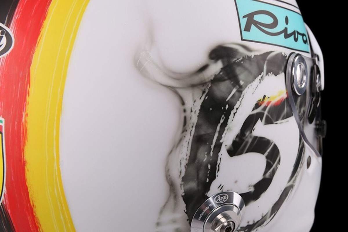 Vettels Helm in China