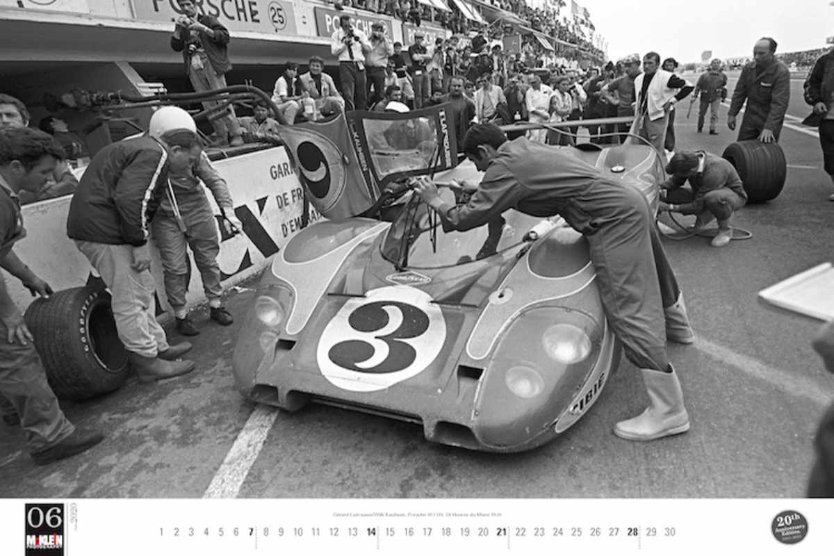 Klar darf bei den Klassikern der Porsche 917 nicht fehlen