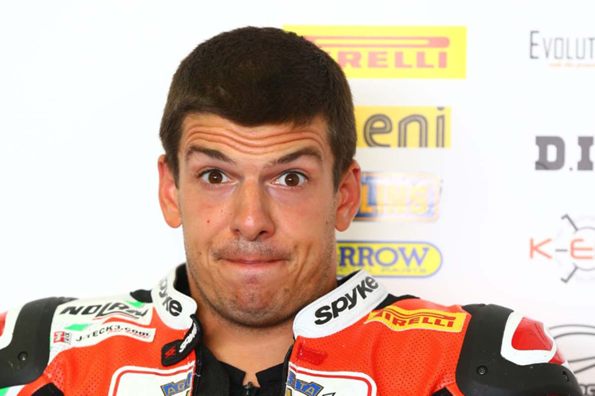 Claudio Corti steuert die einzige MV Agusta