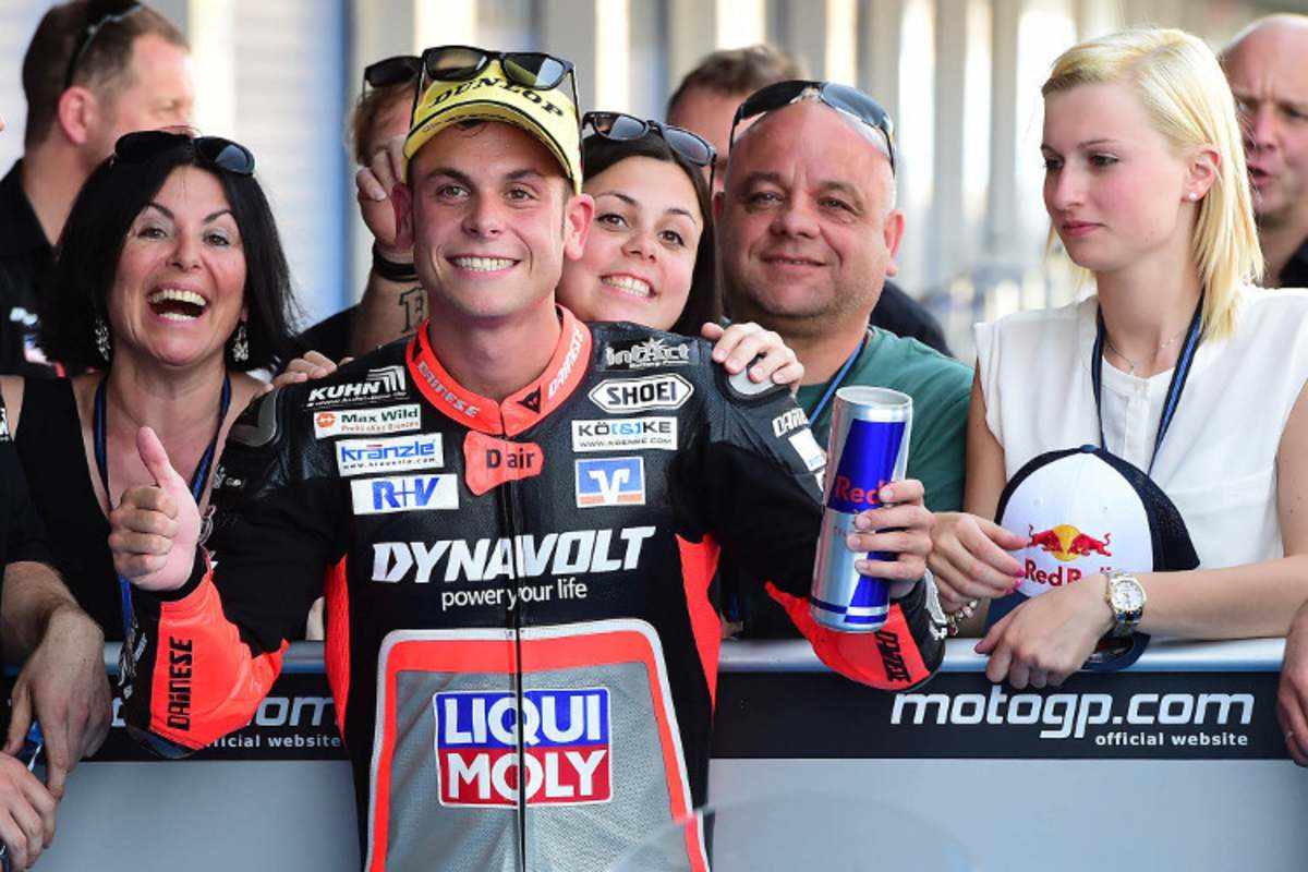 Freude über Rang 2: Sandro Cortese