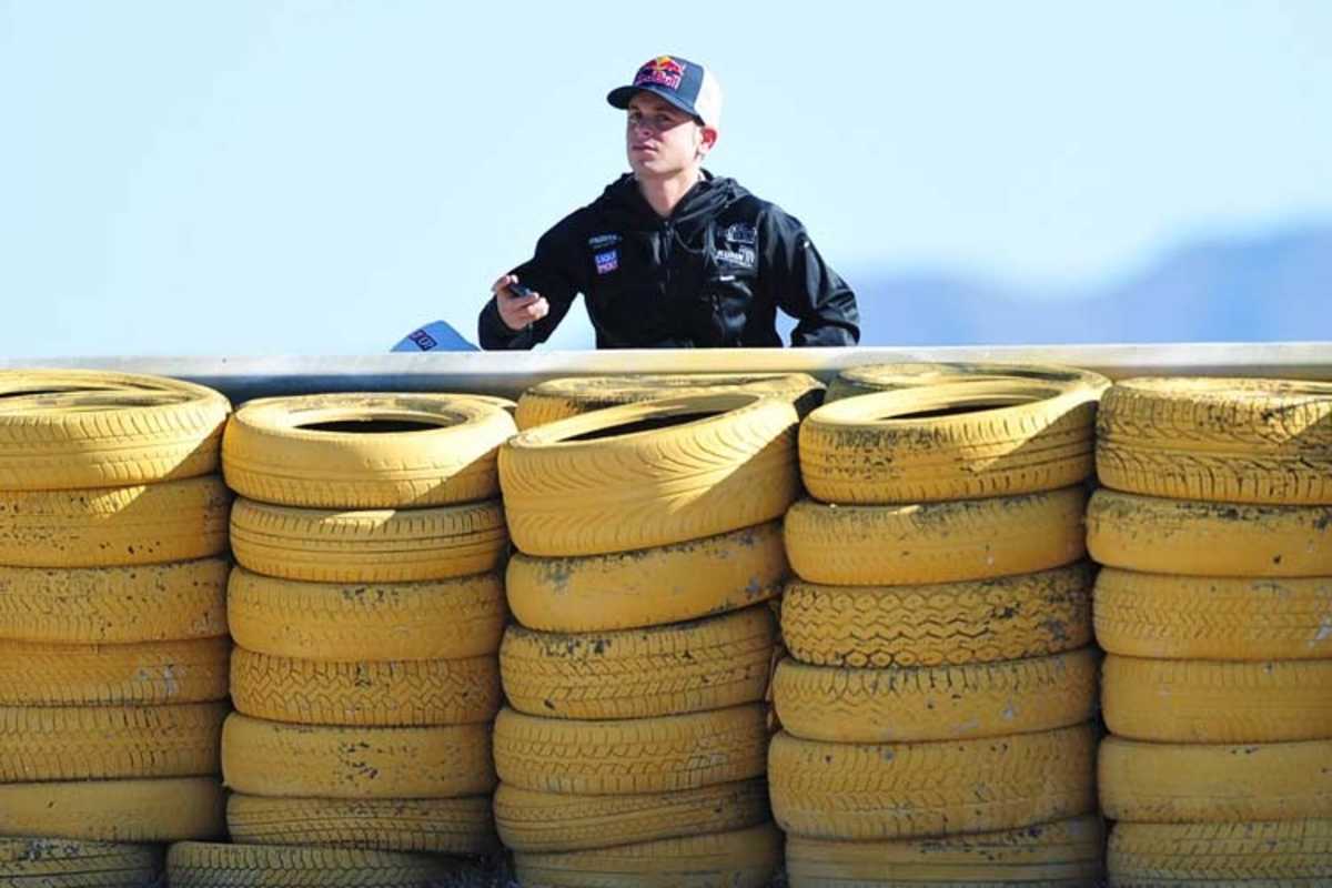Zaungast Sandro Cortese: Der Berkheimer greift am Freitag ins Geschehen ein