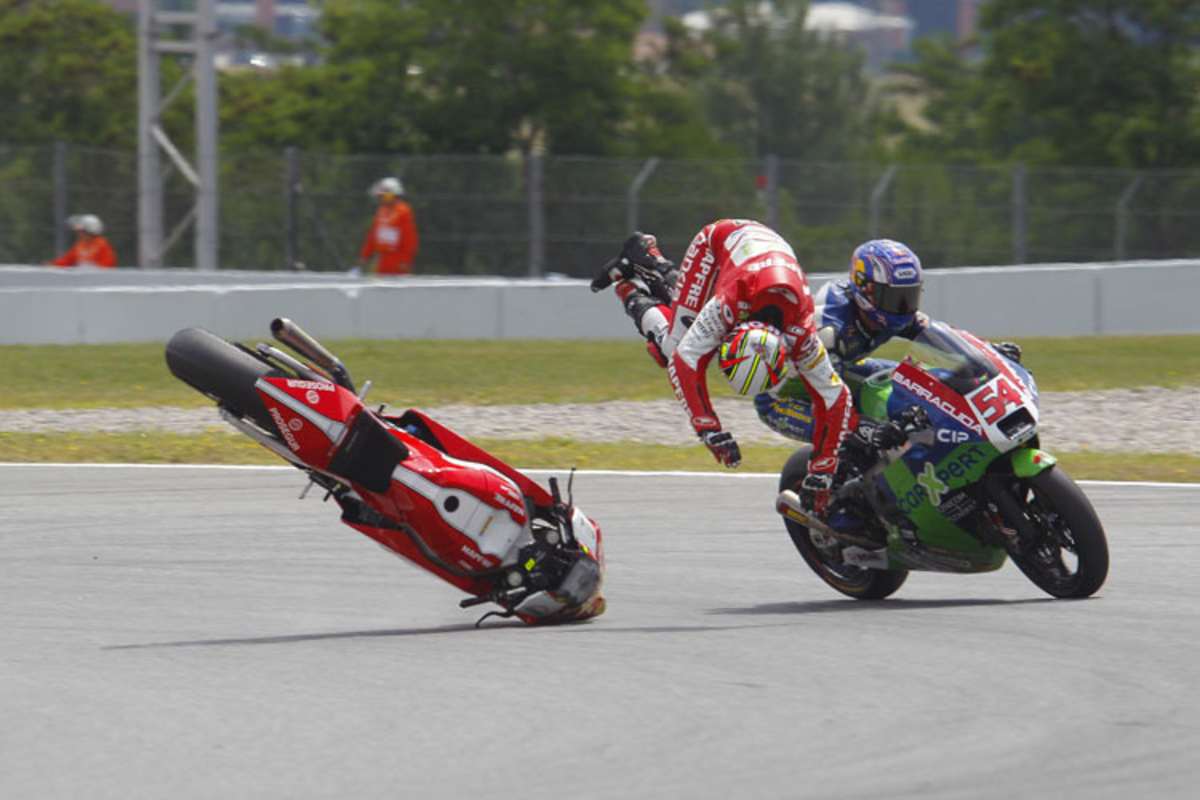 Barcelona-GP 2011: Kenan Sofuoglu fuhr ins Hinterrad von Simón