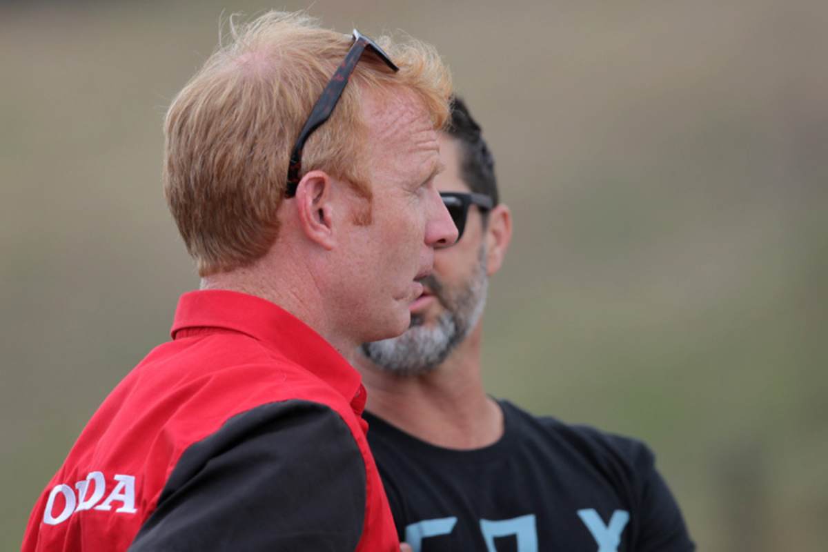 Der frühere Grand-Prix-Sieger Gordon Crockard ist heute Offroad-Manager für Honda-Europe