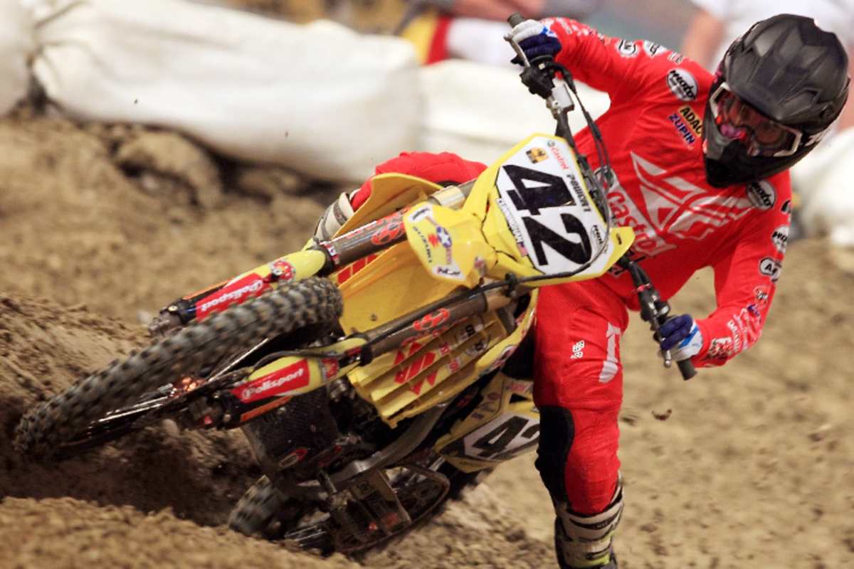 Kyle Cunningham begeisterte durch einen spektakulären Fahrstil