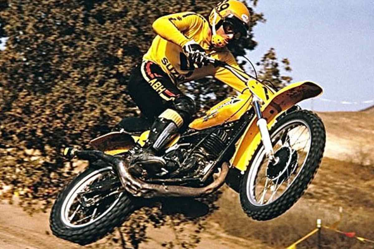 Roger DeCoster als Suzuki-Werksfahrer