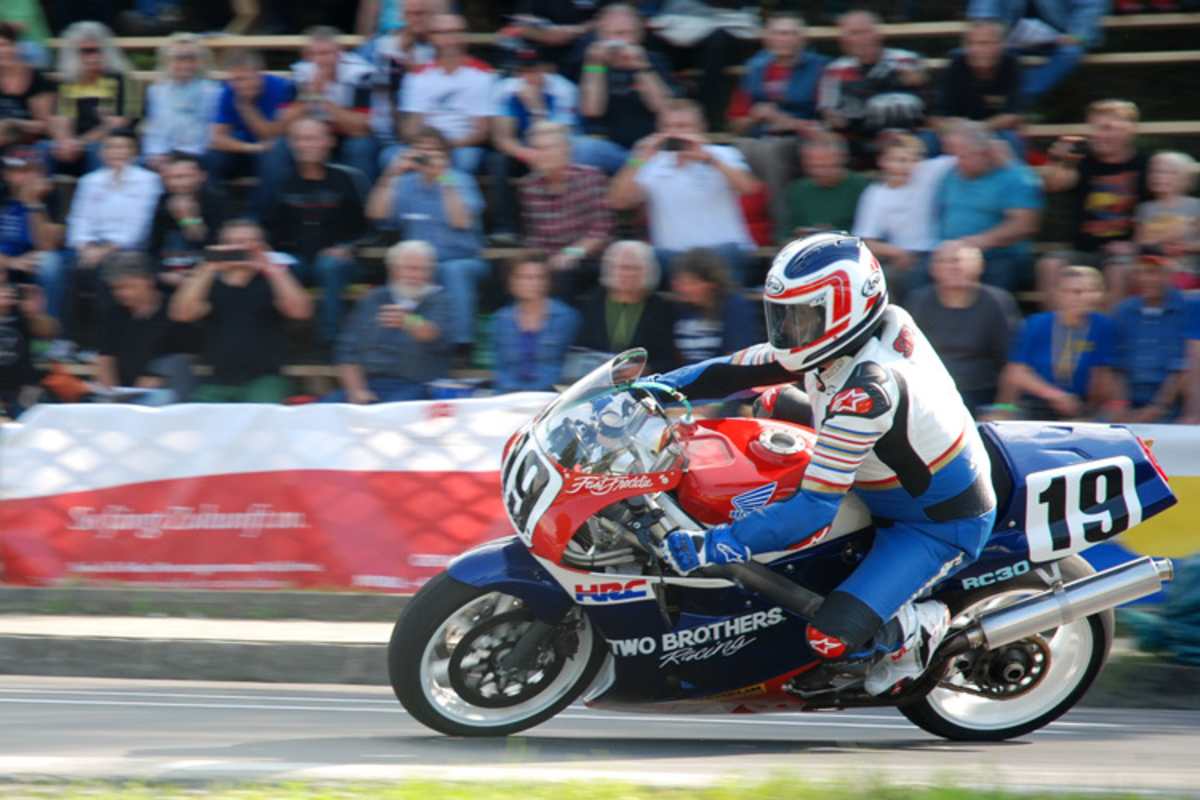 Mit von der Partie: «Wiederholungstäter» Freddie Spencer 