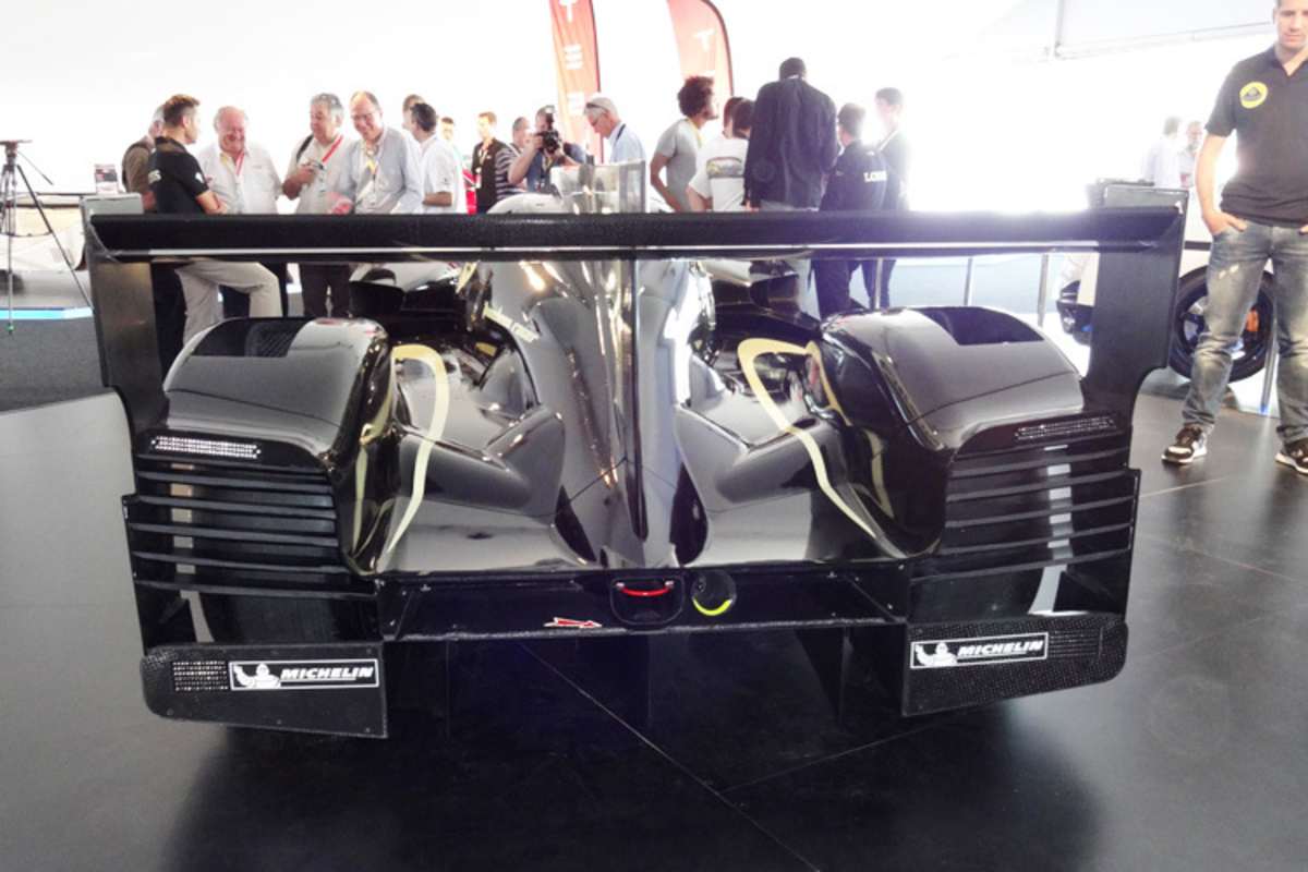 Der Lotus ist bisher noch keinen Meter gefahren