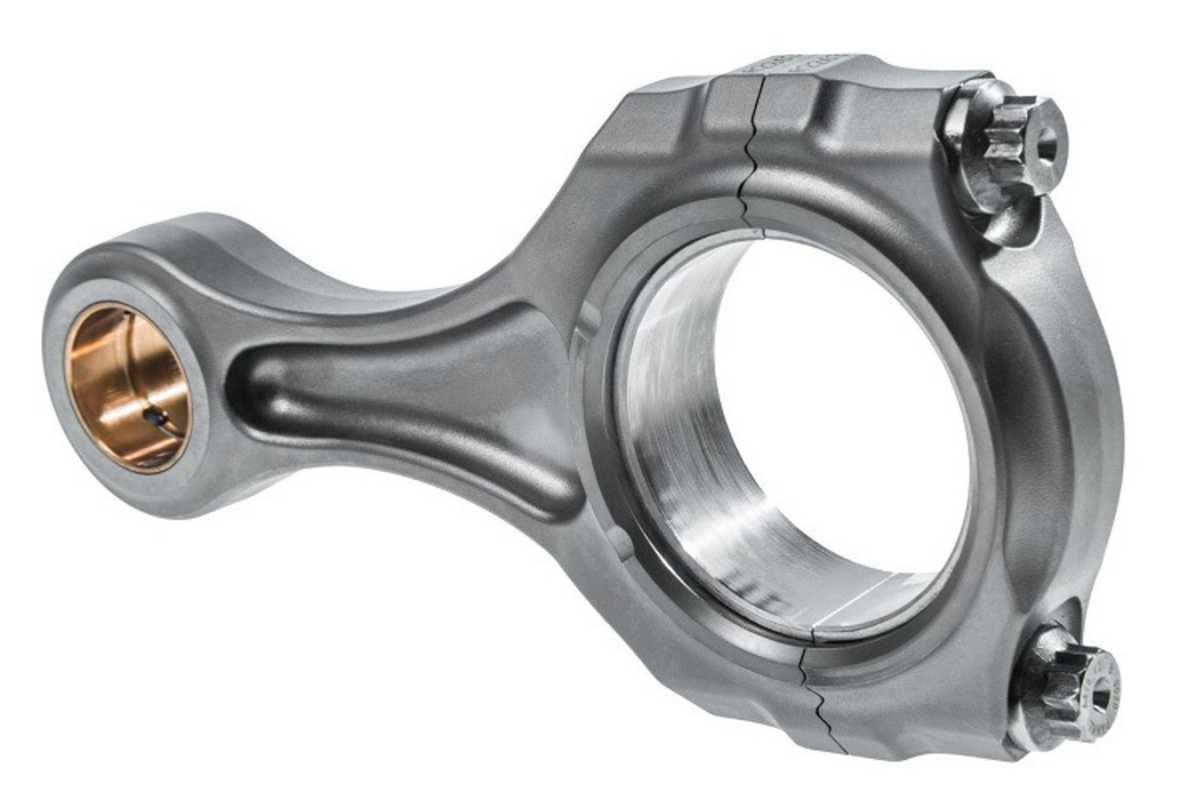 Gefräste Titanpleuel – etwas anders kam für die Quintessenz nicht in Frage