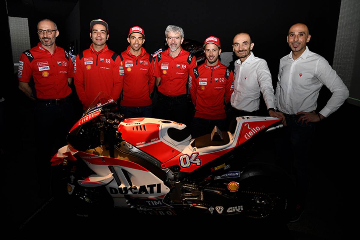 Zuerst gab es einen Vortrag im Ducati-Museum