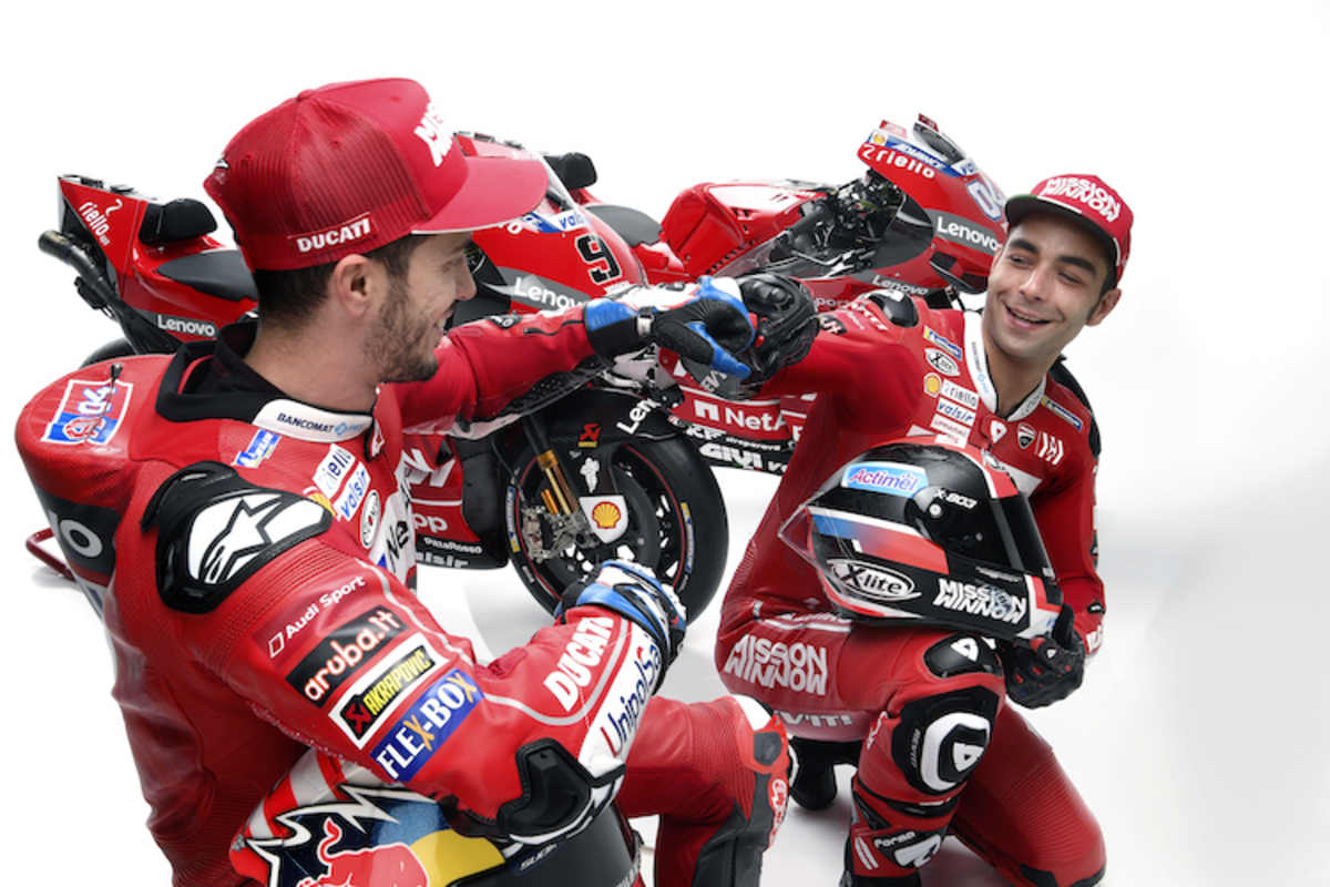 Danilo Petrucci und Andrea Dovizioso können gut zusammenarbeiten