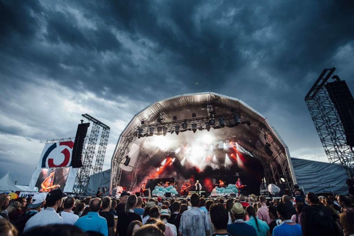 Bejubelt wurden nicht nur die Rennfahrer, auch die Austropop-Legenden von «EAV» ernteten viel Applaus