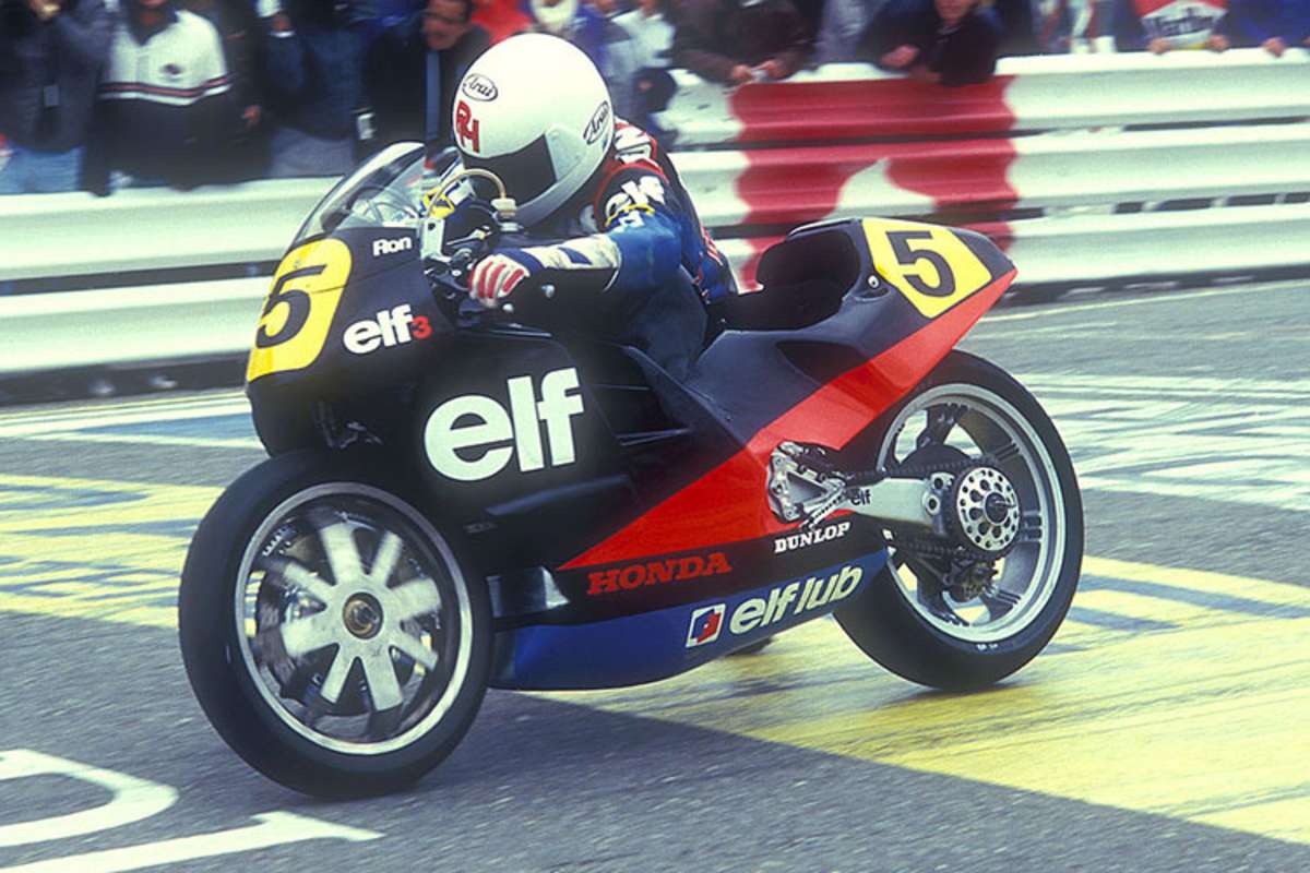 Ron Haslam, elf 500 in Jaram 1986