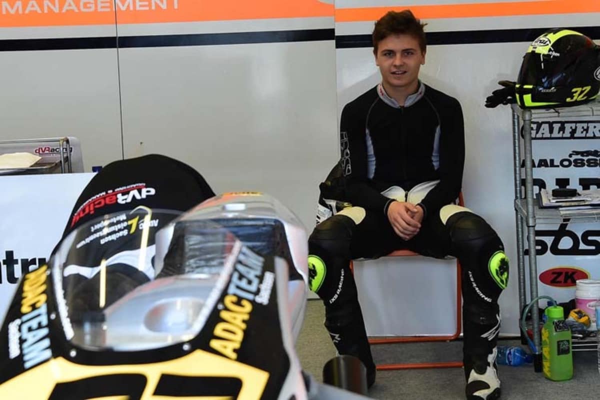 Max Enderlein punktete im Rennen der Moto2-EM