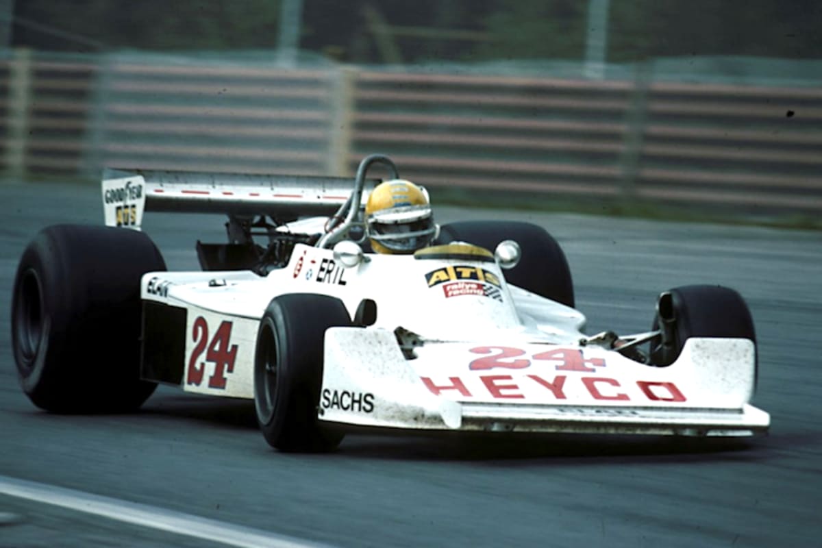 Harald Ertl 1976 im Hesketh