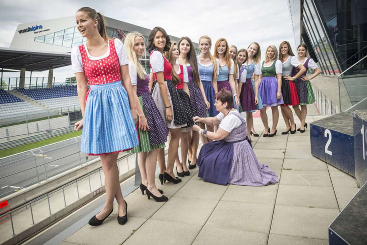 ...und standen bei einem Foto-Shooting vor der Kamera