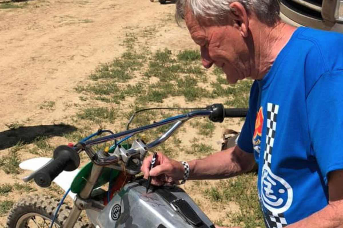 Jaroslav Falta vor wenigen Tagen bei einem ČZ-Treffen in den USA