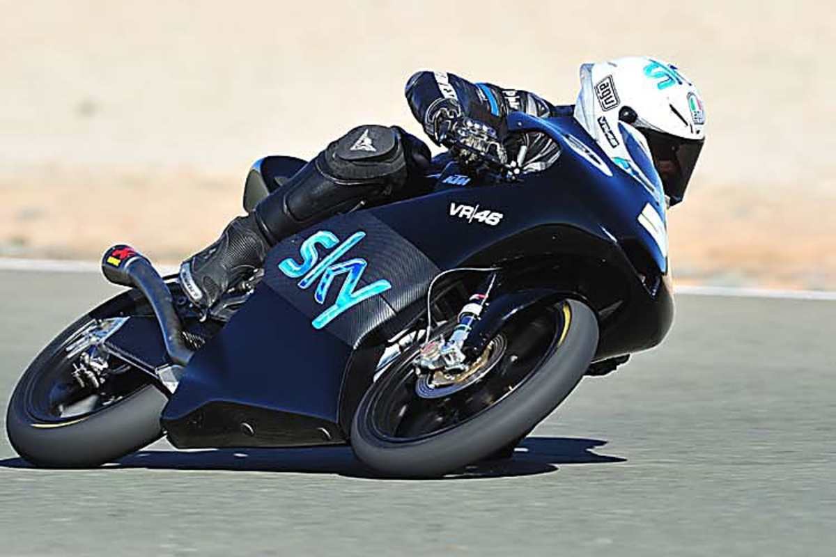 Romano Fenati: Wird der Schützling von Valentino Rossi ein Titelanwärter?