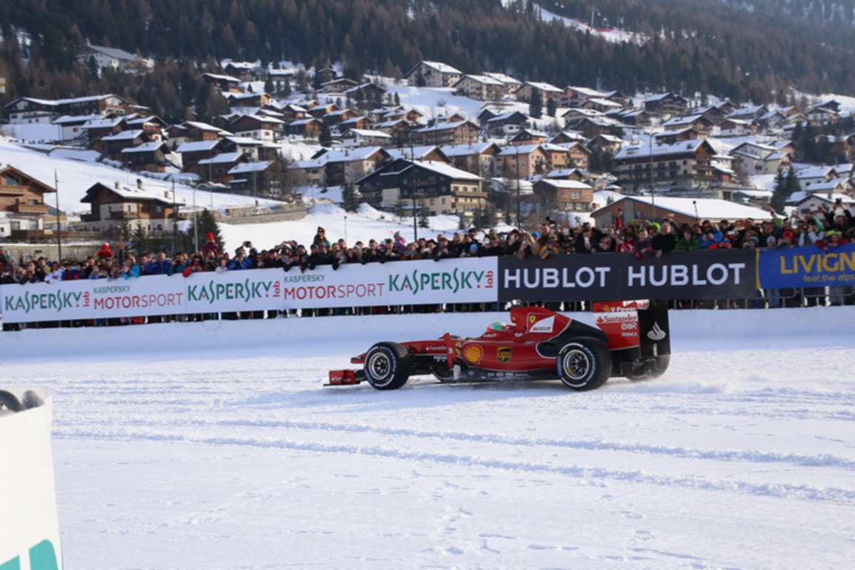 «Giancarlo Fisichella: «Es war sehr rutschig, hat aber auch Spass gemacht»