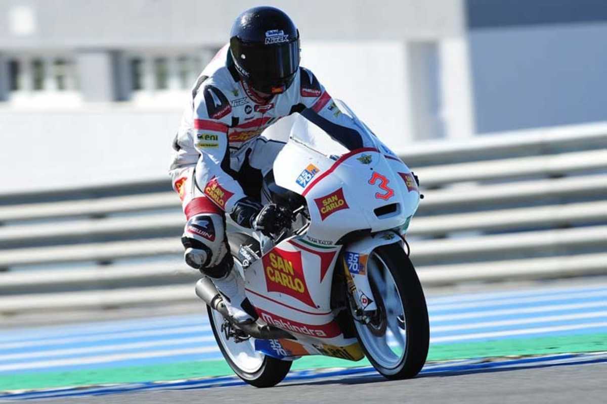 Matteo Ferrari: Sein Team Italia stieg von FTR-Honda auf Mahindra um