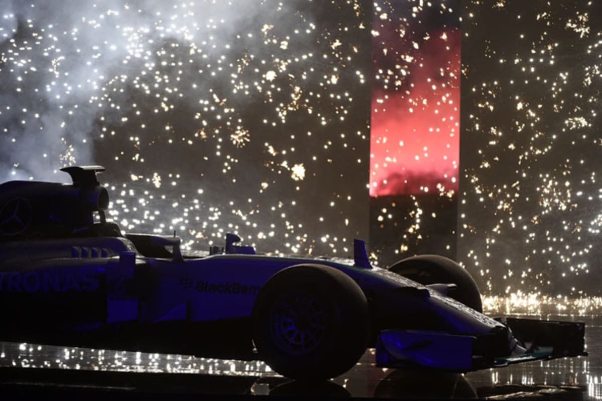 Imposant: Die Show im St. Regis-Hotel in Doha