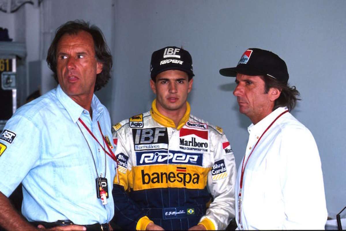 Wilson, Christian und Emerson Fittipaldi 1992