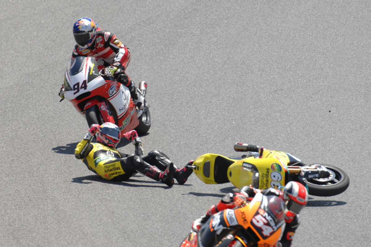 Jonas Folger konnte gerade noch ausweichen