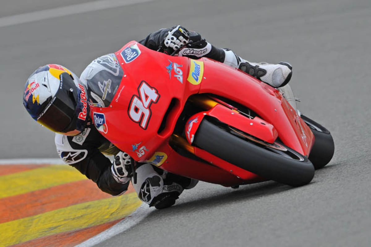 Jonas Folger auf der Kalex des AGR-Teams