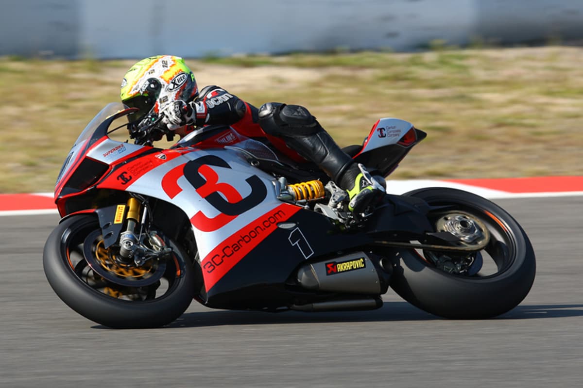 Javier Forés wird mal wird Zweiter