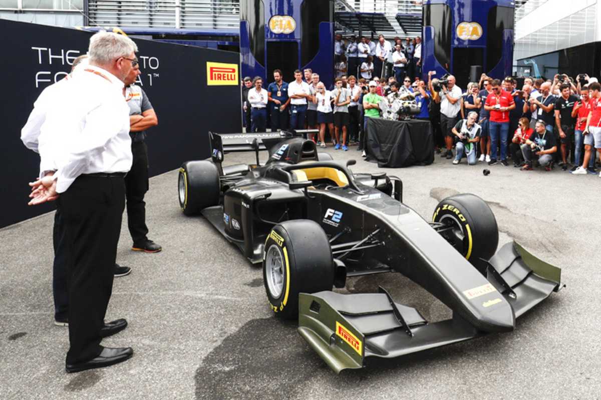 Bei der Präsentation in Monza