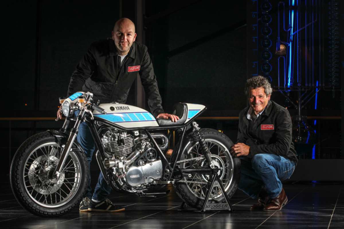 Fred «Kruger» Bertrand und Bernhard Ansiau