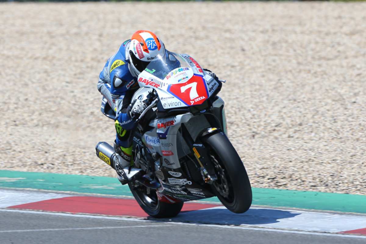 Marvin Fritz feiert seinen ersten Sieg