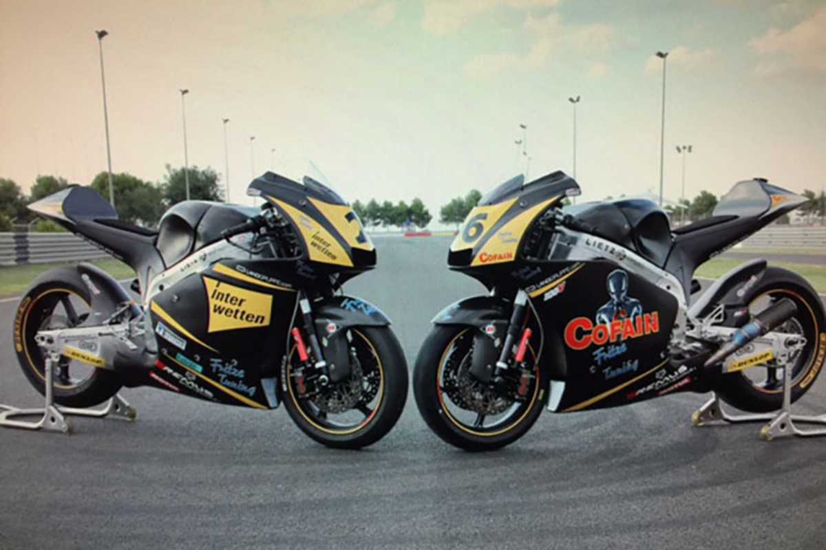 Die Bikes des Teams von Fritz Schwarz