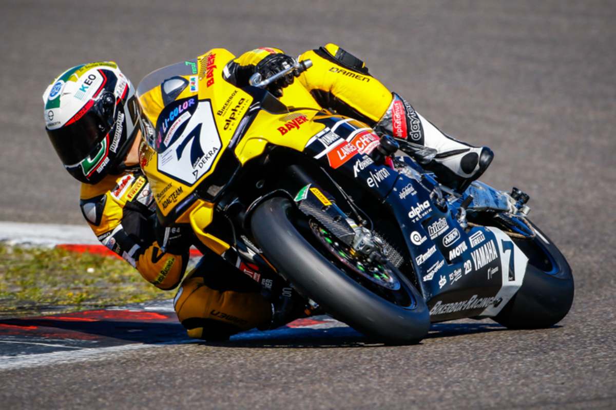 Marvin Fritz ist mit Yamaha unterwegs