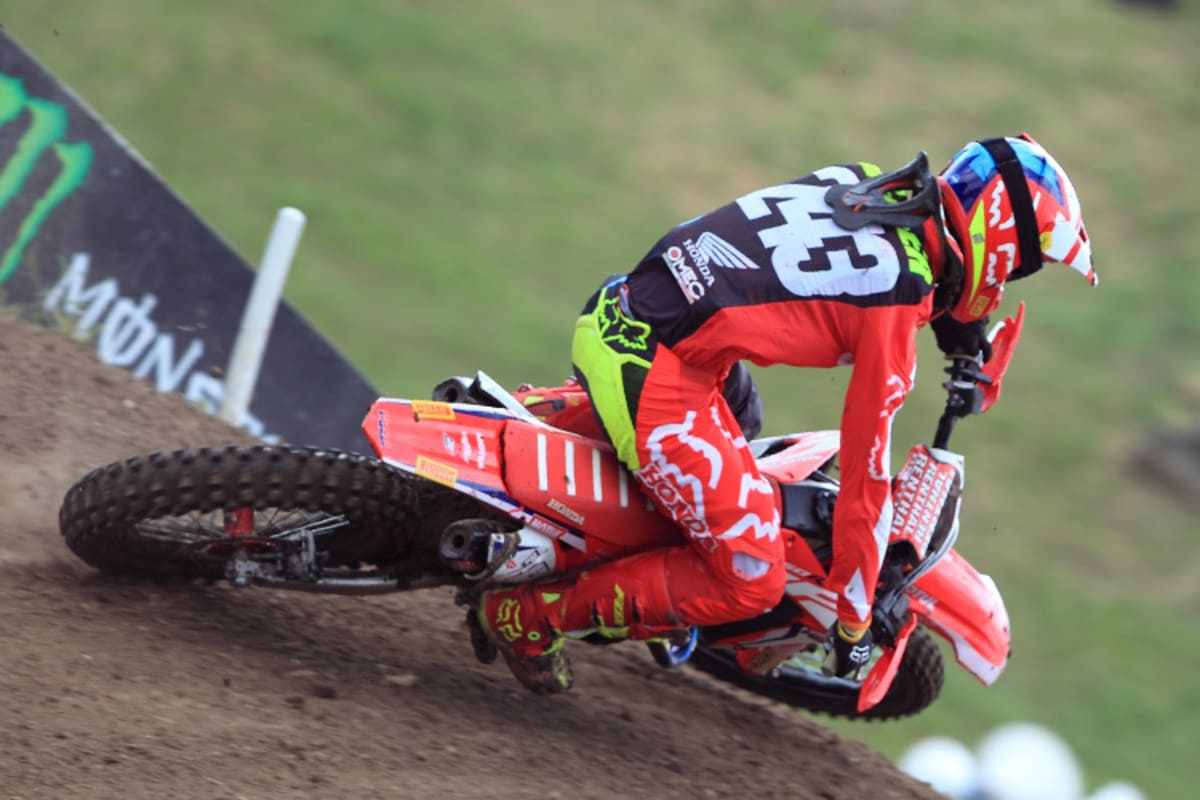 Tim Gajser scrubbte wieder, was das zeug hielt