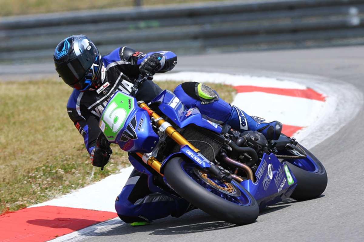 Michael Galinski als Fahrer und Superbike-Teamchef unterwegs