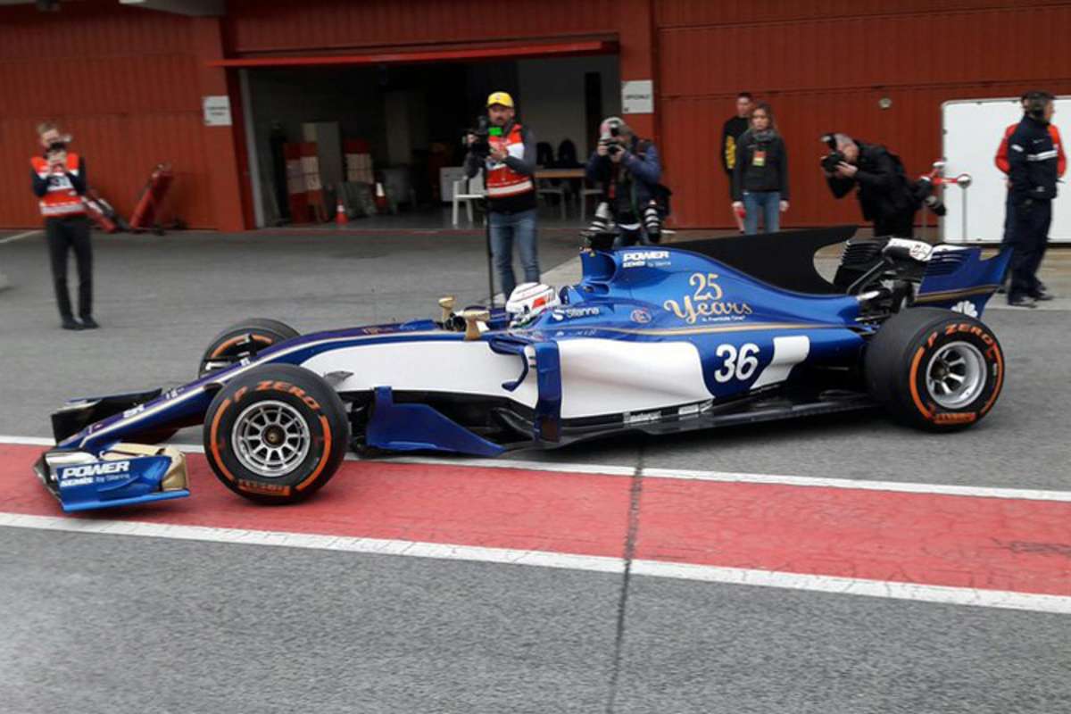 Der junge Italiener geht erstmals auf die Bahn