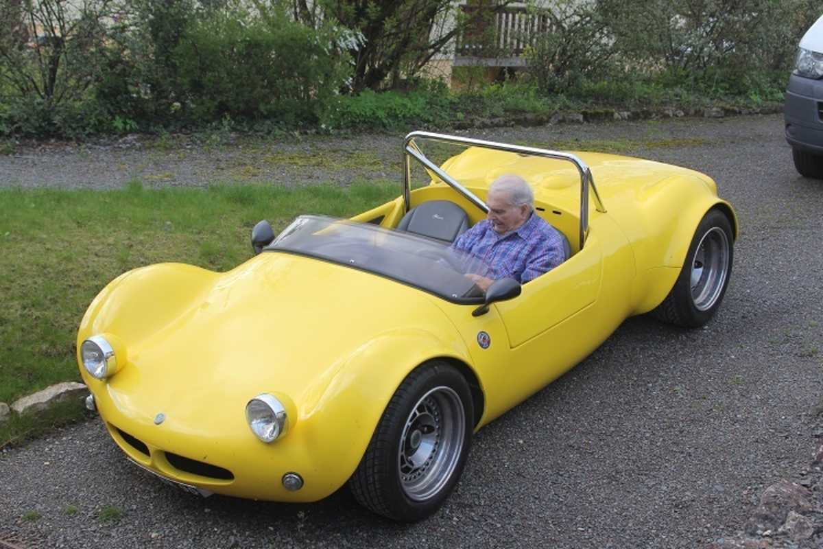 Ebenfalls Eigenbau: Serge Glasson holte für uns den Glasson aus der Garage