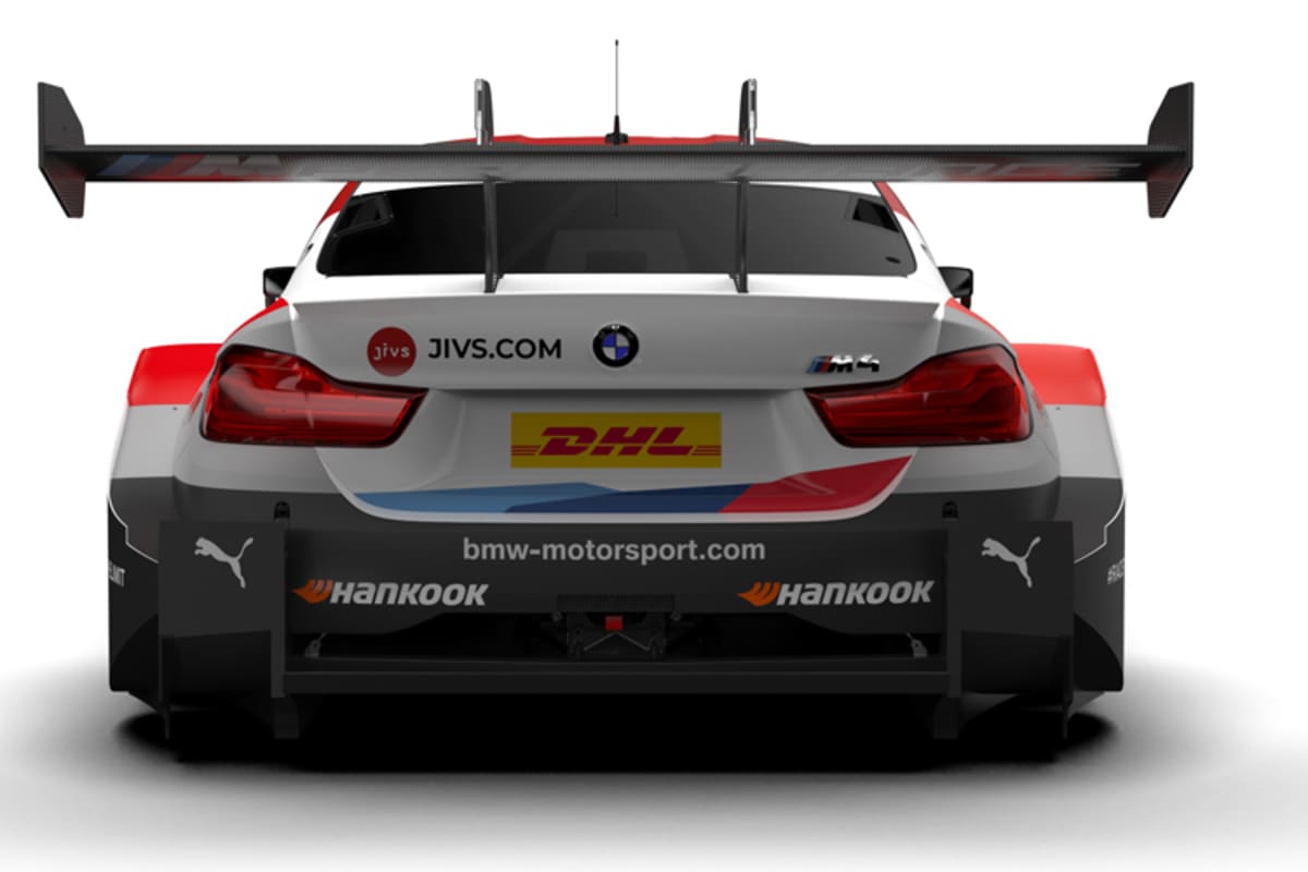 Die Rückansicht des M4 DTM