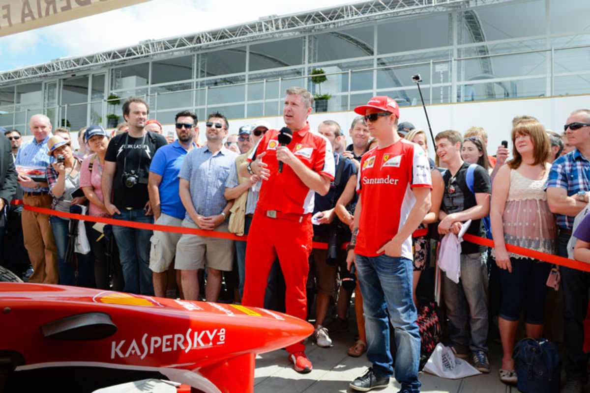 Die Fans freuten sich, den Iceman aus der Nähe zu erleben