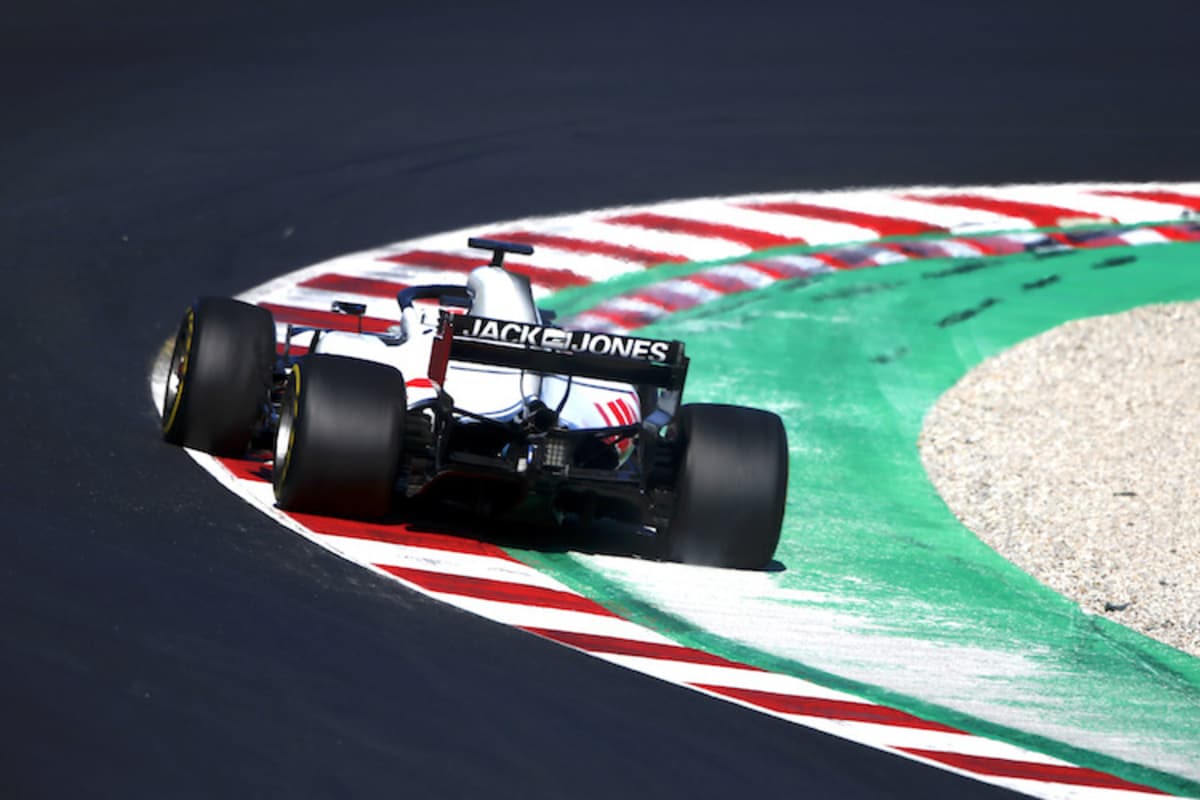 Romain Grosjean im Haas