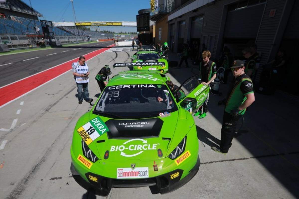 Platz drei an den Lamborghini von Ezequiel Perez Companc/Mirko Bortolotti