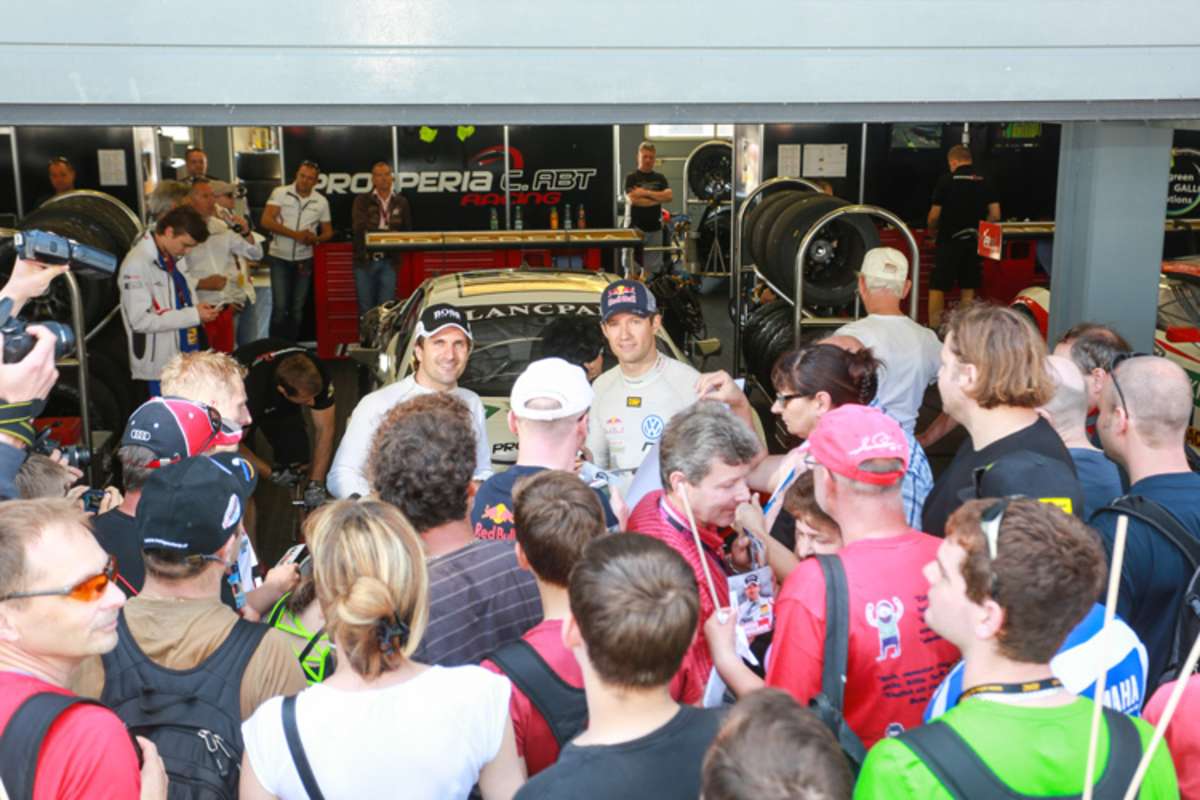 Ogier war dicht umlagert